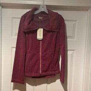 Royal Robbins Maroon Fleece Jacket